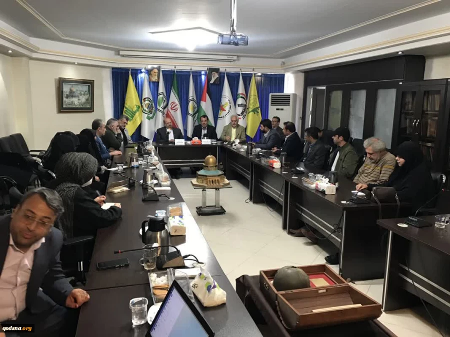 خالد قدومی در نشست تخصصی جمعیت دفاع از ملت فلسطین: هر توافقی که در آن منافع ملت فلسطین در نظر گرفته نشود قابلیت اجرایی ندارد
 2