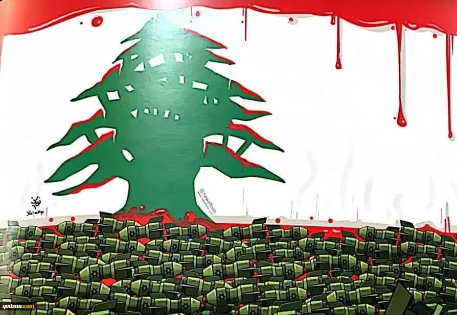 کاریکاتورهایی از «نواف المولا » کاریکارتوریست بحرینی ارسالی برای نمایشگاه «سال صفر » در موزه فلسطین تهران سال ۱۴۰۴ 2