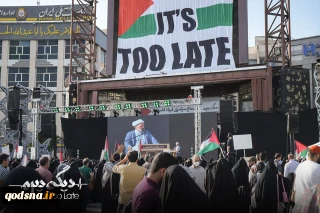 در مراسم فریاد فلسطین و آعاز کمپین بین المللی «دیگه دیره» مطرح شد:

حجت اسلام والمسلمین شجاعی: طوفان الاقصی معجزه یکی کردن قلب های مومنان برای نابودی کفر جهانی را نشان داد