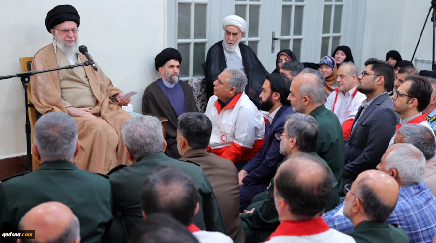 Ayatollah Seyyed Ali Khamenei, in remarks addressed to Iranian relief workers during a Monday meeting, likened Israeli soldiers in Gaza to “wild animals in human form who bomb ambulances, bomb hospitals, bomb and kill the sick, and mercilessly eliminate i