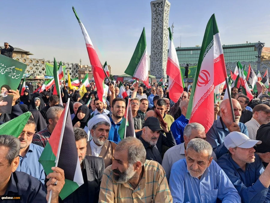 احياء ذكرى النكبة واستشهاد السيد رئيسي ورفاقه في طهران 2