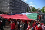 Thousands participated in demonstrations organized in Malmö, Sweden; Lodi, Italy; The Hague, Netherlands; and the capital, Amsterdam, and other world capitals and cities in support of the Palestinian people, calling for a ceasefire and the delivery of hum