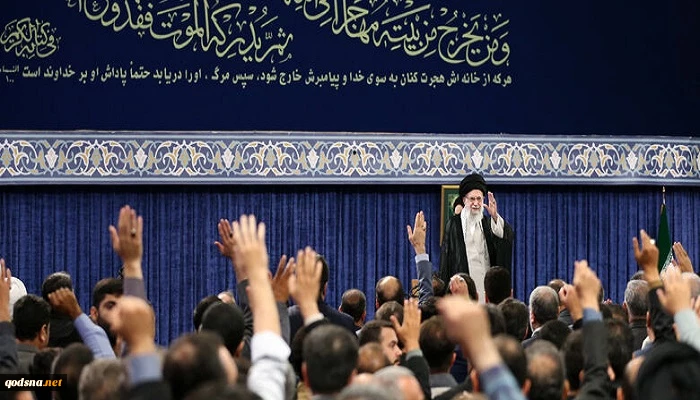 قائد الثورة الإسلامية: سأوضح السبب وراء تركيز الآخر على موضوع التخصيب ليعلم الشعب ما هي نوايا الطرف الآخر 2