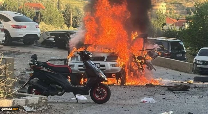 یک مجروح بر اثر حمله پهپادی رژیم صهیونیستی به جنوب لبنان 2
