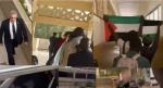 دانشجویان سنگالی سفیر رژیم اسرائیل را از دانشگاه بیرون کردند + فیلم 2