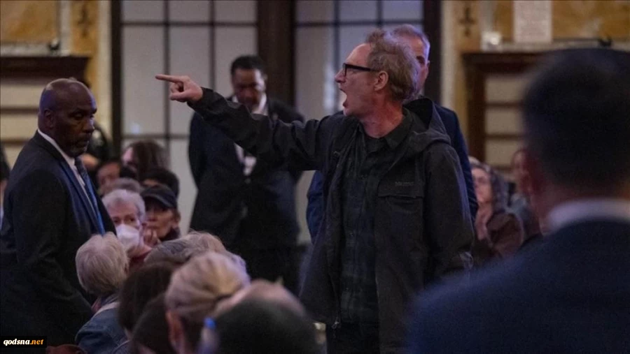 During the event for Schumer’s book, Antisemitism in America, protesters repeatedly chanted “Free Palestine” and accused Israel of committing genocide in Gaza.

Some protesters criticized Schumer’s support for Israeli policies, shouting slogans such as,