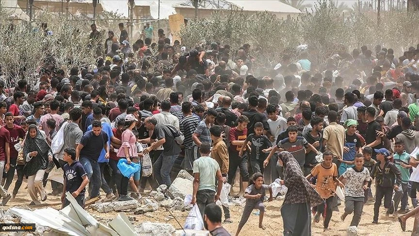 At least 40 Palestinians martyred in Zionist regime’s attacks on US-backed aid sites in Gaza