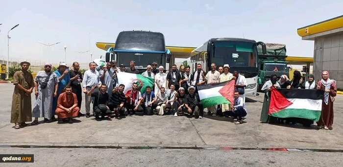 راهپیمایی جهانی با مشارکت اتباع ۳۲ کشور برای اردو زدن در گذرگاه رفح و پایان محاصره غزه 4