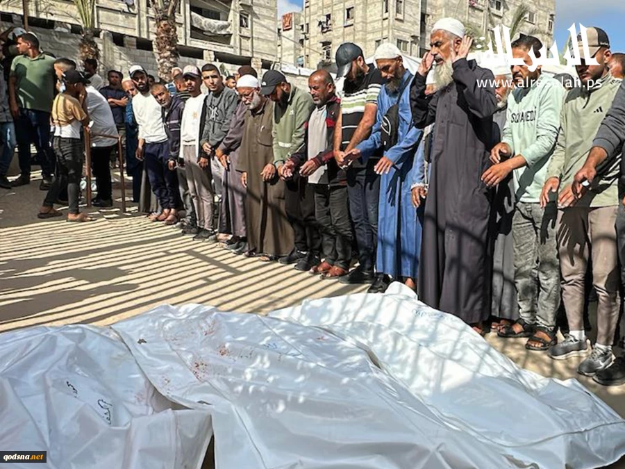 وداع وتشييع عدد من الشهداء في مستشفى ناصر الطبي جراء قصف الاحتلال مدرسة تأوي نازحين في خان يونس 3