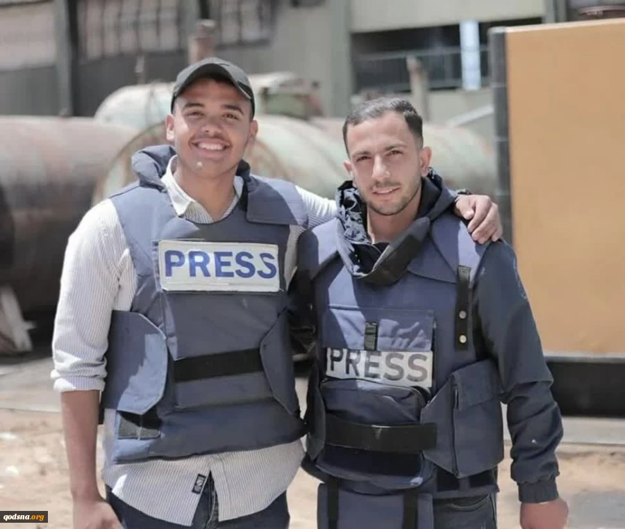 شهادت خبرنگار فلسطینی در شرق غزه 2
