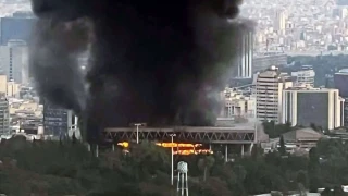 Attack on Iran's media: Zionist regime bombs IRIB building in new war crime