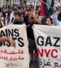 مظاهرة بمدينة نيويورك للمطالبة بوقف الحرب الإسرائيلية على غزة 2