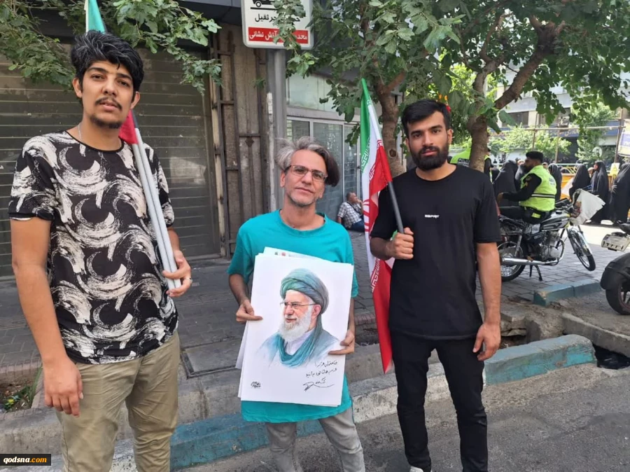شرکت کنندگان در مراسم تشییع پرشکوه شهدای اقتدار به خبرنگار قدسنا چه گفتند؟تا آخرین نفس و قطره خون پای انقلاب‌مان هستیم/ پیام اقتدار ایران و اتحاد ملت 7