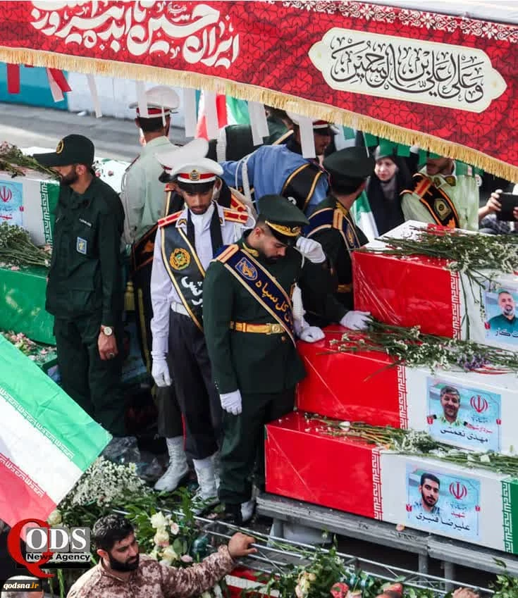 Iranians hold grand funeral for martyrs of Israeli-US aggression  5