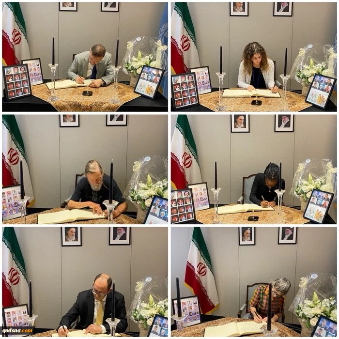 ابراز همدردی نمایندگان کشورها در سازمان ملل و مخالفان جنگ در آمریکا با ملت و دولت ایران 5