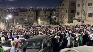 تظاهرات اردنی‌ها در حمایت از ساکنان غزه + فیلم 2
