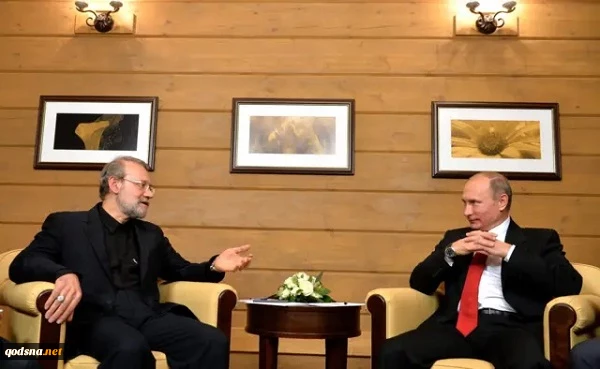 «لاریجانی» با «پوتین» در کاخ کرملین دیدار کرد 2