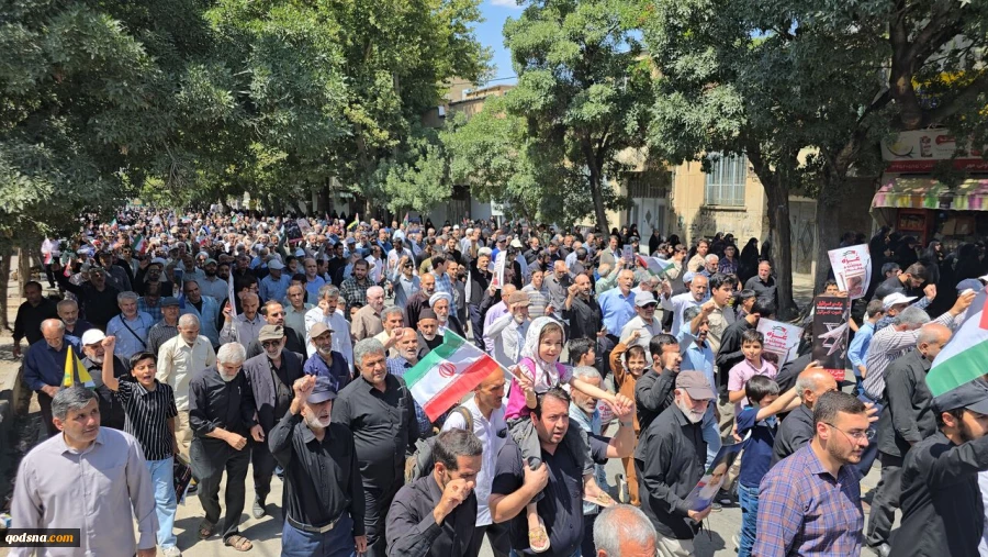 مسيرات "جمعة الغضب والنصر" في انحاء ايران استنكاراً لحصار أهالي غزة 2