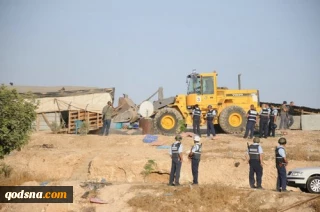 Zionist regime razes Araqib village in Negev for 243rd time