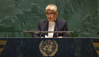 إيران تدعو لوقف فوري وغير مشروط لإطلاق النار في غزة ومنح فلسطين عضوية كاملة بالأمم المتحدة
