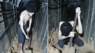 QB releases video of starving Zionist captive in Gaza