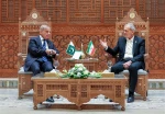 پزشکیان در نشست خبری مشترک با شهباز شریف: تجاوزات رژیم صهیونیستی بار دیگر ضرورت اجماع منطقه‌ای و جهانی علیه اقدامات قانون شکنانه این رژیم را آشکار کرد  2