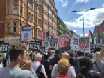 More than 250,000 demonstrators rally across Britain in historic protest against Gaza genocide