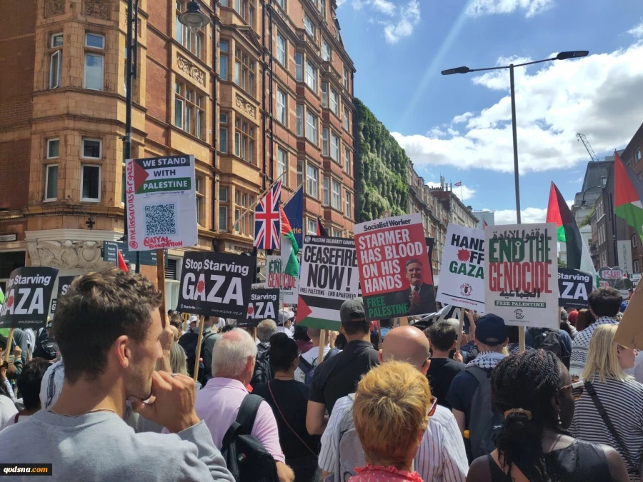 More than 250,000 demonstrators rally across Britain in historic protest against Gaza genocide