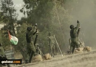 القسام تقصف قوات الاحتلال بقذائف الهاون شرق غزة