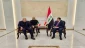 لاريجاني يلتقي قاسم الأعرجي فور وصوله الى بغداد