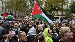 تظاهرات گسترده حامیان فلسطین در پاریس