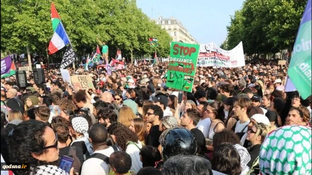 راهپیمایی‌های گسترده در اروپا علیه حملات رژیم صهیونیستی در غزه 3