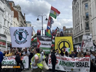 Global Day of Action: 

Over 300,000 march in London to demand justice for Gaza