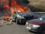 پهپاد صهیونیستی جنوب لبنان را هدف قرار داد 2