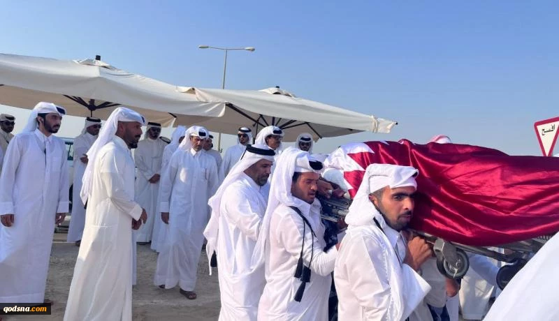 تشييع شهداء الجريمة الصهيونية في الدوحة بمشاركة أمير قطر وقيادات حماس 3