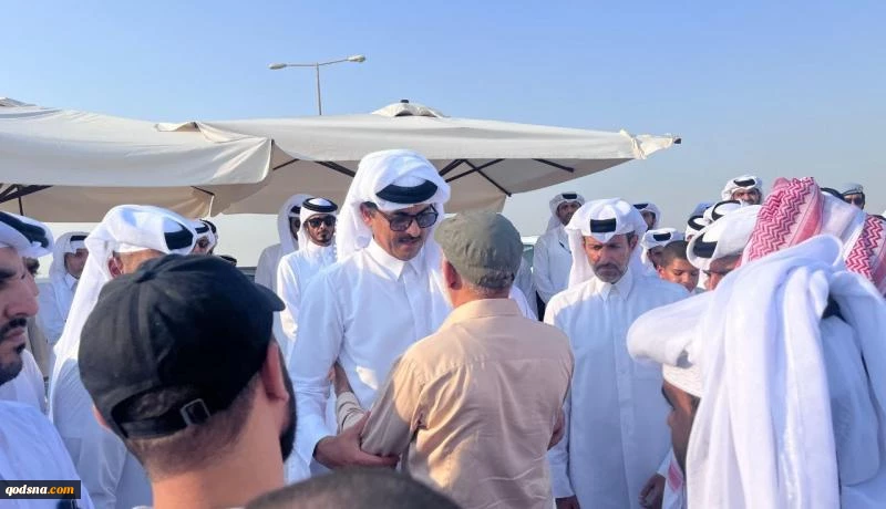 تشييع شهداء الجريمة الصهيونية في الدوحة بمشاركة أمير قطر وقيادات حماس 2