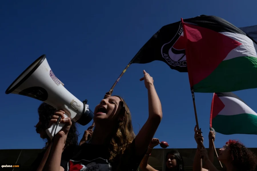 اعتراض جهانی به توقیف کاروان «الصمود»؛ روایت تصویری از خروش حامیان فلسطین 3