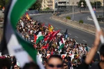 اعتراض جهانی به توقیف کاروان «الصمود»؛ روایت تصویری از خروش حامیان فلسطین 3