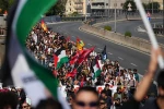 اعتراض جهانی به توقیف کاروان «الصمود»؛ روایت تصویری از خروش حامیان فلسطین 13