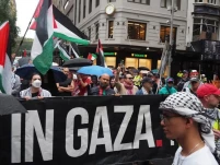 تظاهرات همبستگی با فلسطین در شهر سیدنی