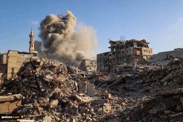 حمله هوایی و توپخانه‌ای رژیم صهیونیستی به جنوب غزه 2