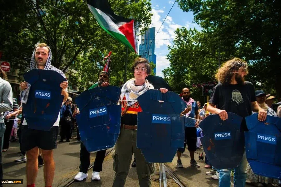 تظاهرات حامیان فلسطین در استرالیا
 2