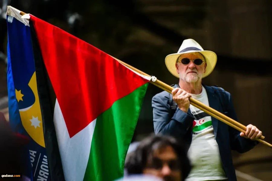 تظاهرات حامیان فلسطین در استرالیا
 2