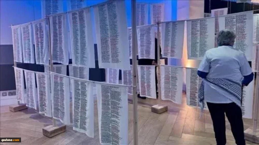 لندن میزبان نمایشگاه هنری برای یادبود نام شهدای جنگ نسل‌کشی در غزه 2