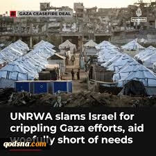 UNRWA chief slams Zionist regime for crippling Gaza aid operations
