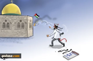 اقدام مشمئزکننده و نژادپرستانه شهرک‌نشینان اسرائیلی در به آتش کشیدن  مسجدی  در کرانه باختری