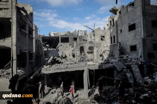 حملات شدید هوایی و توپخانه‌ای به غزه