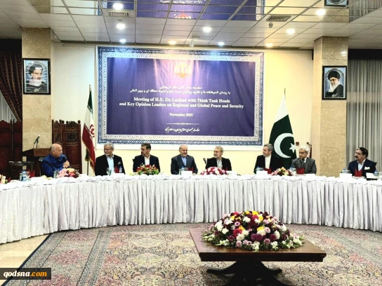 در نشست با نخبگان سیاسی و روسای اندیشکده های پاکستان؛

لاریجانی: توطئه آمریکایی-صهیونیستی پشت جنگ اخیر بود/ آشفتگی داخلی در رژیم اسرائیل