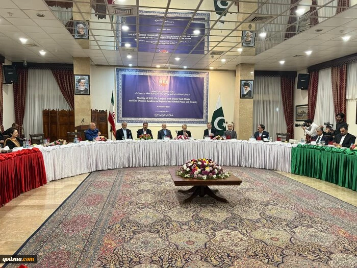 در نشست با نخبگان سیاسی و روسای اندیشکده های پاکستان؛
لاریجانی: توطئه آمریکایی-صهیونیستی پشت جنگ اخیر بود/ آشفتگی داخلی در رژیم اسرائیل 3