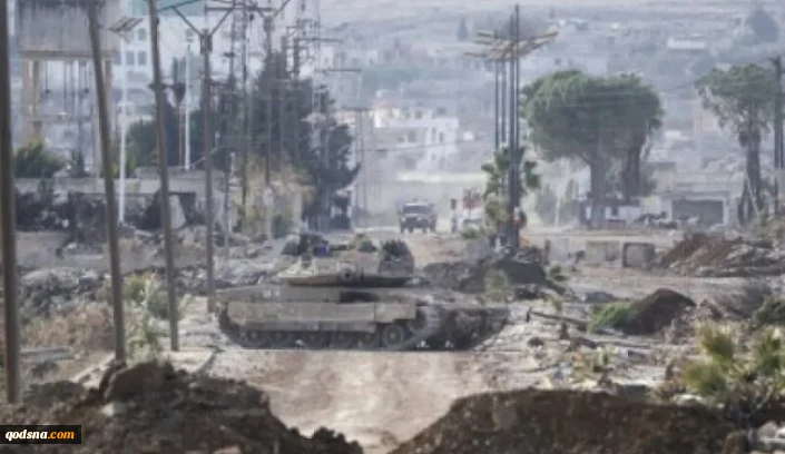 ورود تانک‌ها و خودروهای زرهی ارتش رژیم صهیونیستی به جنوب سوریه